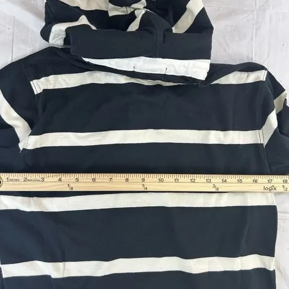 Polo Ralph Lauren Full Zip Polo Hoodie Black White Red Pony Logo Youth L (14–16) - Picture 7 of 7